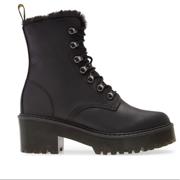 NIB Dr. Martens Leona faux fur lined Size: 6 - Picture 7 of 9